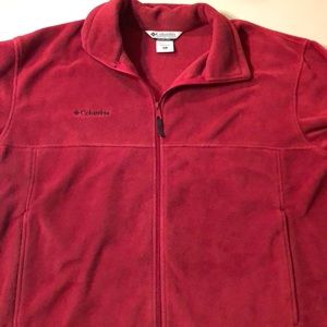 LIKE NEW MENS COLUMBIA FLEECE JACKET